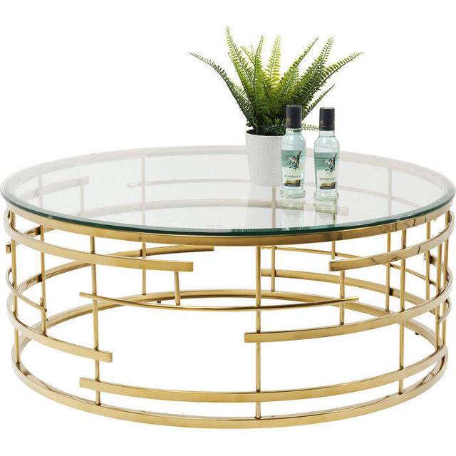 Jupiter Frame Coffee Table - Clear (45 cm H x 100 cm W x 100 cm L)