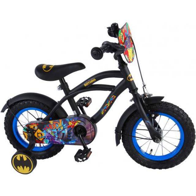 Volare Batman 12" pojkcykel med stÃ¶dhjul