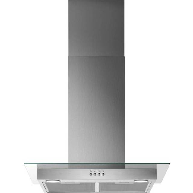 Zanussi Cooker Hood ZHC62653XA 60cm Square Glass Chimney Extractor Fan