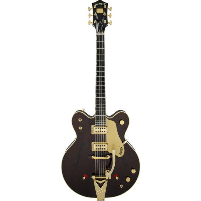 Gretsch Guitars Gretsch G6122T-62 Edition Chet Atkins Country Gentleman Guitar (Walnut) with Acoustic Guitar