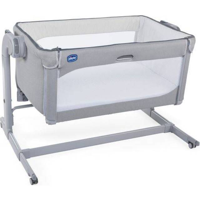 Chicco Next2Me 2 Magic Side-Sleeping Crib - Cool Grey
