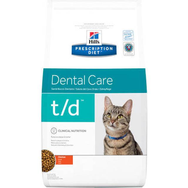 Hill's Prescription Diet Feline t/d Dental Care Chicken - Dry Cat Food 1,5 kg
