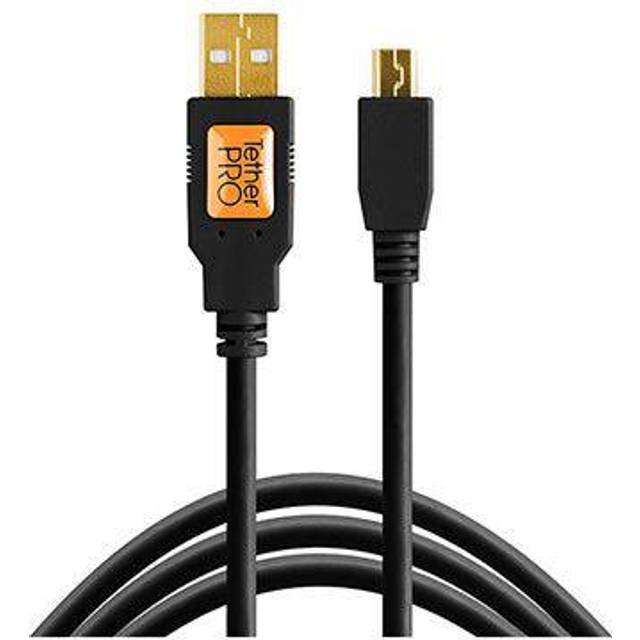 TetherTools CU5450 TetherPro USB 2.0 Male to Mini-B 5pin 15ft (4.6m) Cable