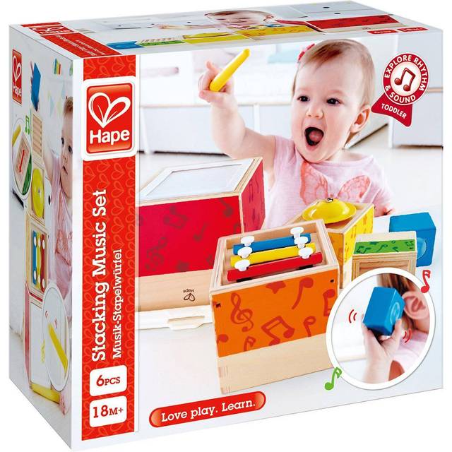 Music Set For Kids, Hape Multi Musical Block Set, With 5 Musical Instruments. 18 months +, ND