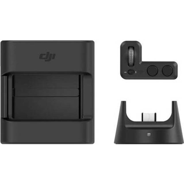 DJI Osmo Pocket Expansion Kit with 1 Wheel Controller, 1 Wireless Module, 1 Accessory Mount, 1 Samsung 32 GB microSD Card 4 Accessories, Portable and Versatile, Precise Gimbal Control, Universal Port