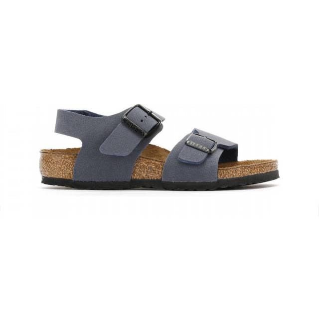 Birkenstock Children's New York Buckle Sandals, Navy