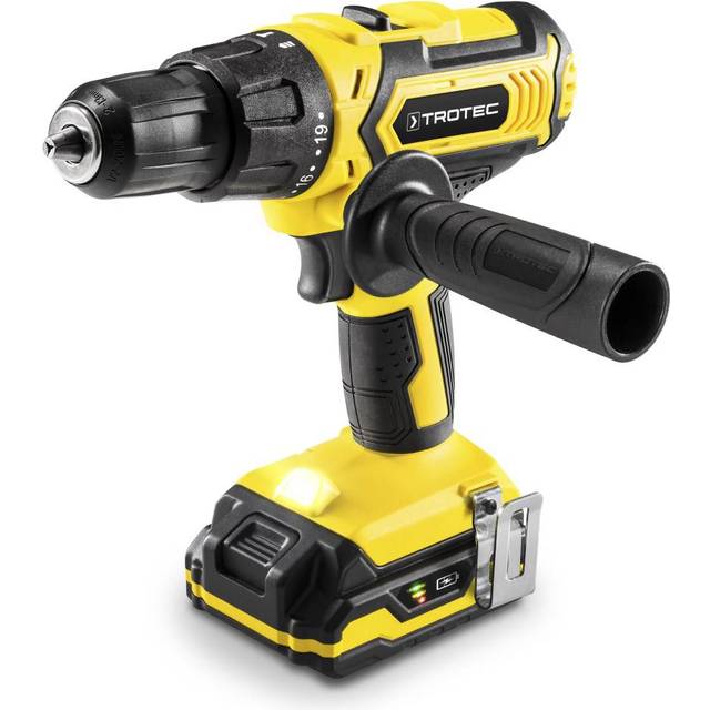 TROTEC Slagborr PHDS 11–20 V, slagskruvmejsel slagfrekvens max. 26 400 min–1, max. Vridmoment 40 Nm, inkl. 20 V premiumbatteri