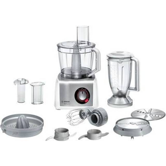 Bosch MC812S820 MultiTalent 8/1 250 watt/3,9 liter/multitillbehör, vit/rostfritt stål