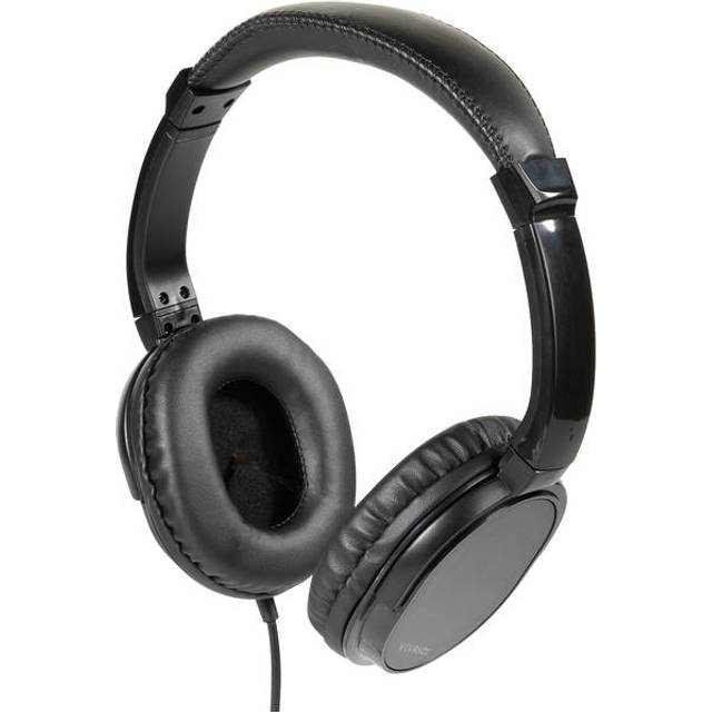 Vivanco TV COMFORT 70 TV Over Ear hörlurar Sladd Svart