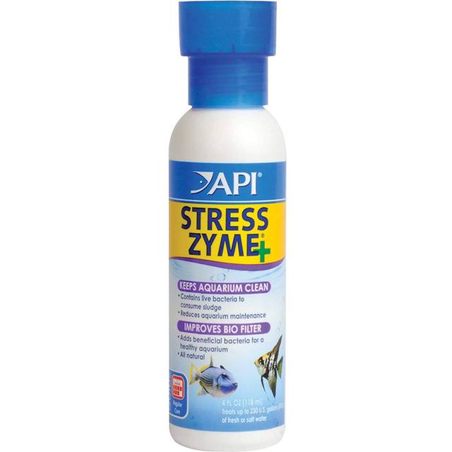 API Stress Zyme 118ml Biological Filter Bacteria Fish Tank Aquarium healthcare