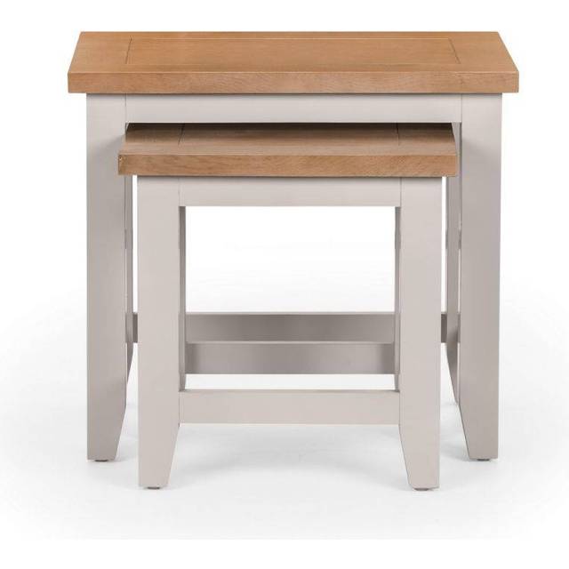 Julian Bowen Richmond Nesting Tables, Elephant Grey
