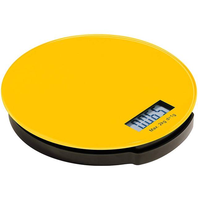 Premier Housewares - Zing Hot Pink Glass Kitchen Scale - 2kg