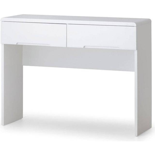 Manhattan Dressing Table With 2 Drawers - White - One Size - Julian Bowen