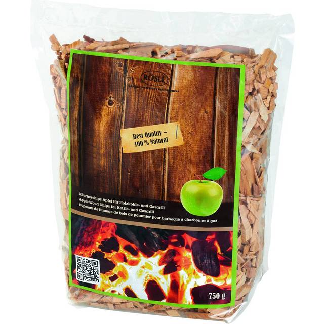 Rökspån Äpple från Rösle - Trä färg - Äppelträ
