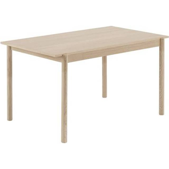 Muuto Linear träbord ek 140x85 cm - Beige