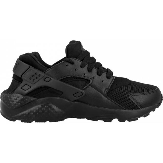 Original boys girls nike air huarache run trainers black do6491 001