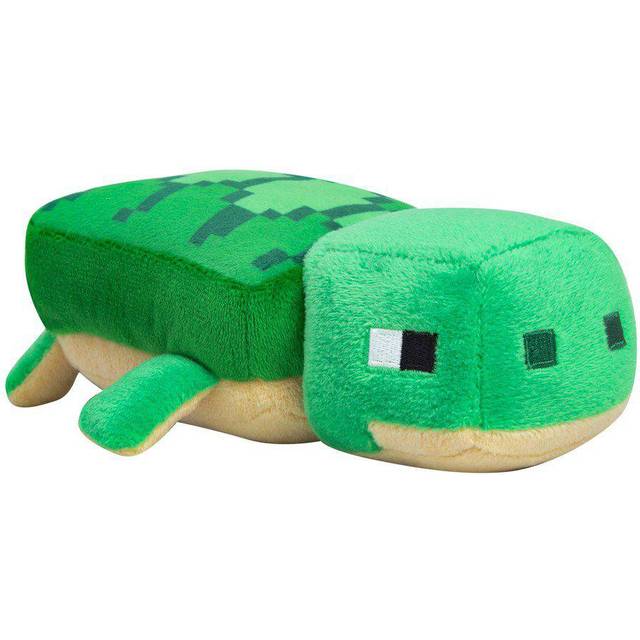 JINX Minecraft Happy Explorer Sea Turtle Plush Stuffed Toy  Green  8 Long