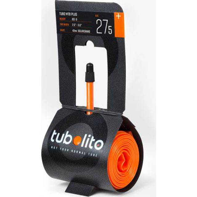 Tubolito Tubo MTB Plus Inner Tube - Orange Presta Valve 27.5 x 2.5-3.0