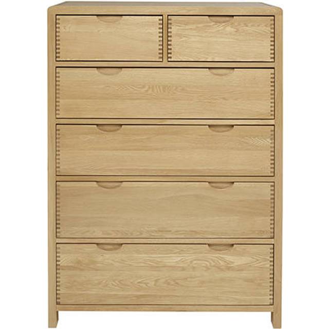 Ercol 1363 Bosco 6 Drawer Tall Wide Chest