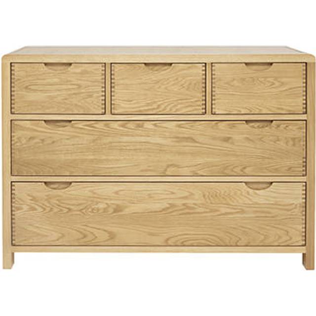 Ercol 1362 Bosco 5 Drawer Wide Chest