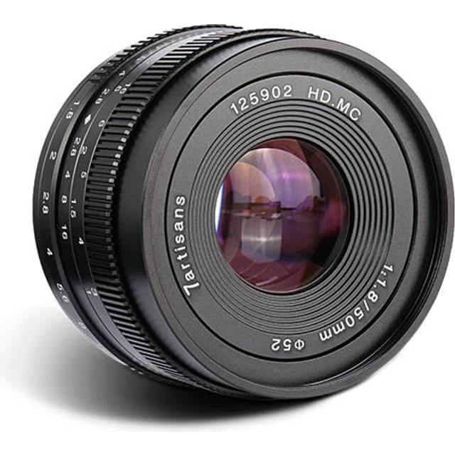 7artisans 50mm F/1.8 Black for Fuji X-mount
