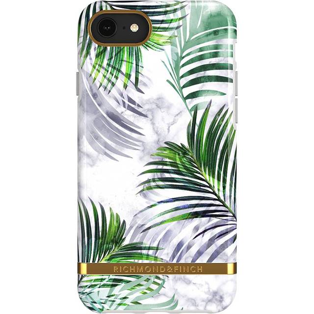 Richmond And Finch White Marble Tropics iPhone 6/6S/7/8 Cover