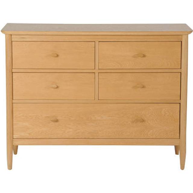Ercol 2683 Teramo 5 Drawer Wide Chest