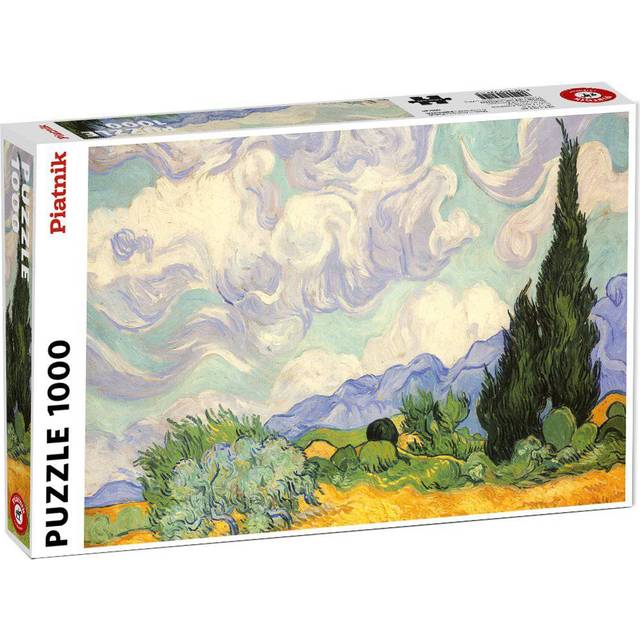Pussel - Van Gogh: Vetefält 1000 Bitar