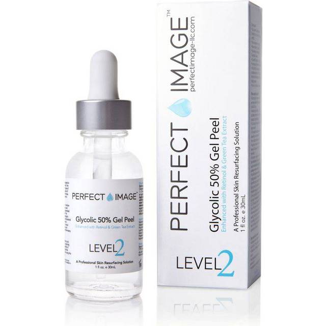 Glycolic Acid 50% Gel Peel - Enhanced with Retinol & Green Tea Extract (Professional Skin Peel)1 ounce