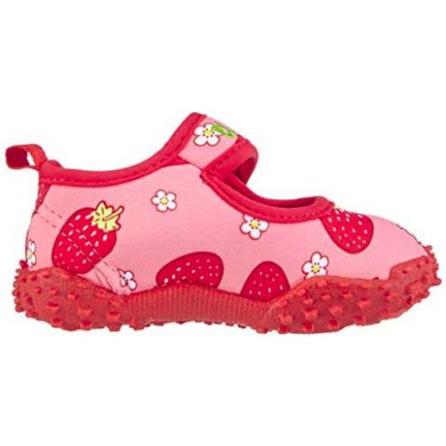 Playshoes Flickor, vattenskor, jordgubbar, ROSA, 18/19 EU