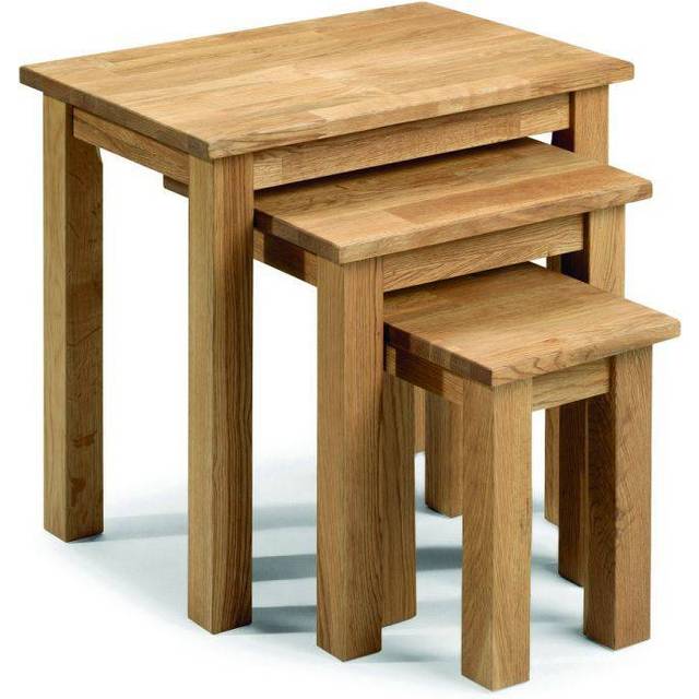 Julian Bowen Coxmoor Nest Of Tables - Oak