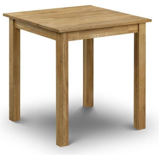 Julian Bowen Coxmoor 75 Cm Solid Oak Square Dining Table - Oak