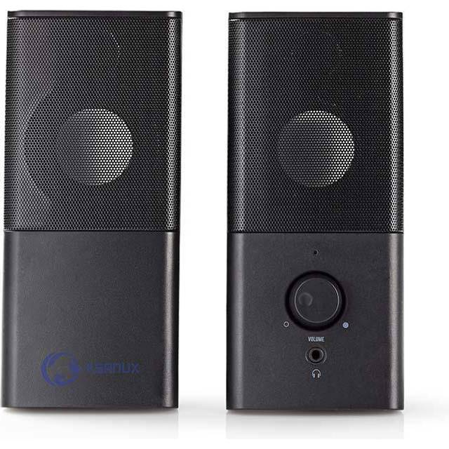 Nedis gaming-högtalare 2.0, 18W – USB-driven
