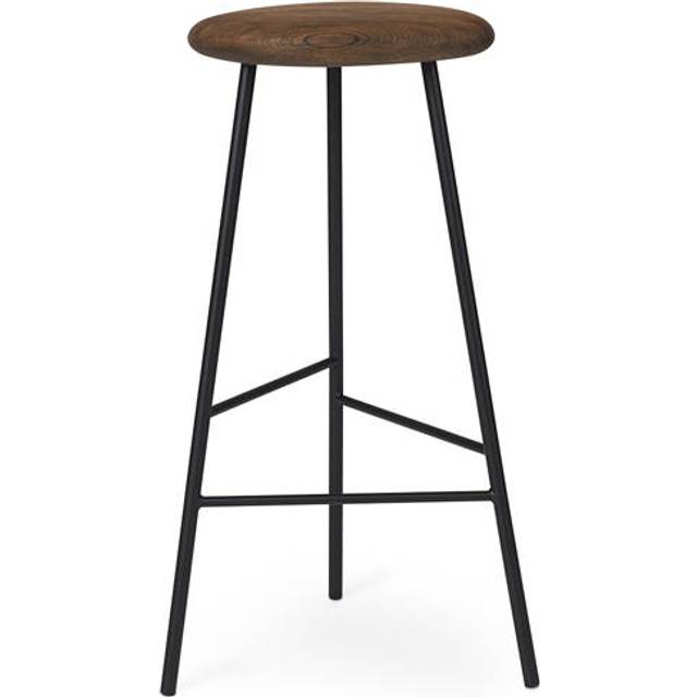 Warm Nordic - Pebble / Bar Chair - Barstol - High - Ash / White - W41 x L41 x H76 cm