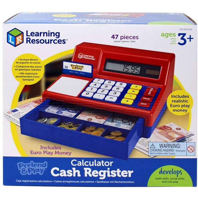 Learning Resources Pretend & Play Calculator Cash Register