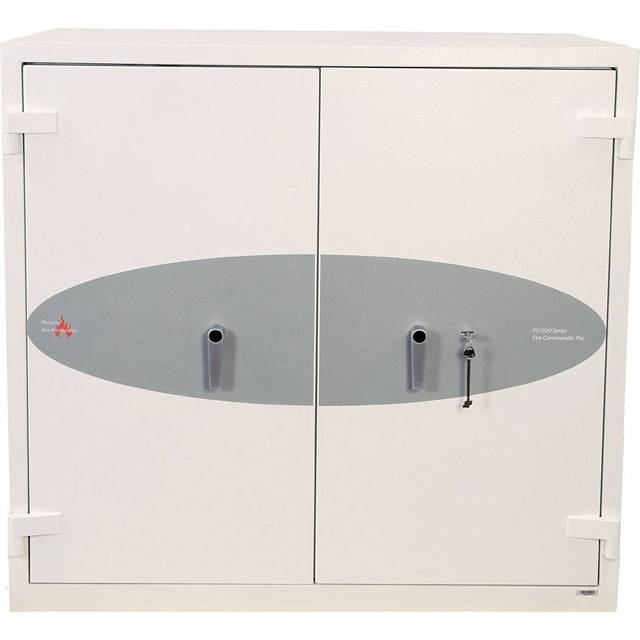 Phoenix Fire Commander Pro Fireproof Safe Key lock 445 L FS1921K White