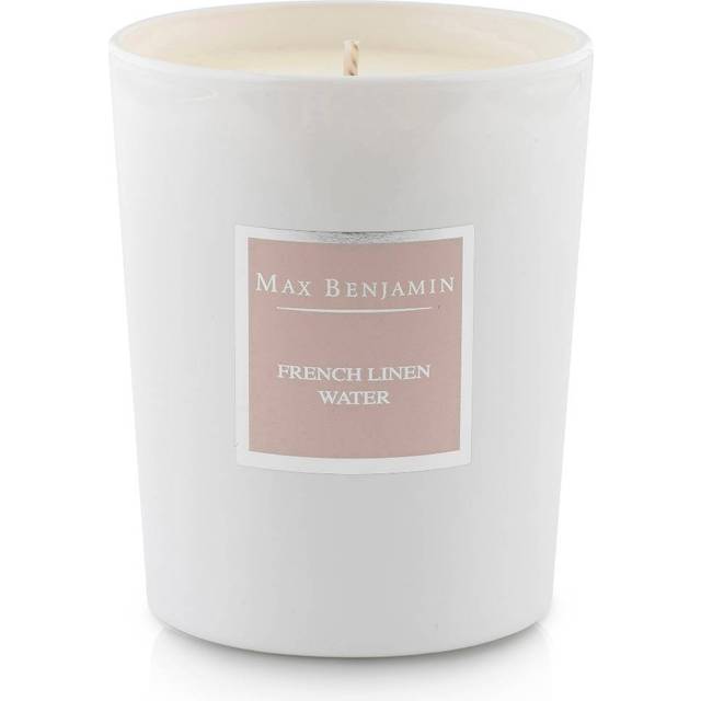 Max Benjamin Candle French Linen Water 190g