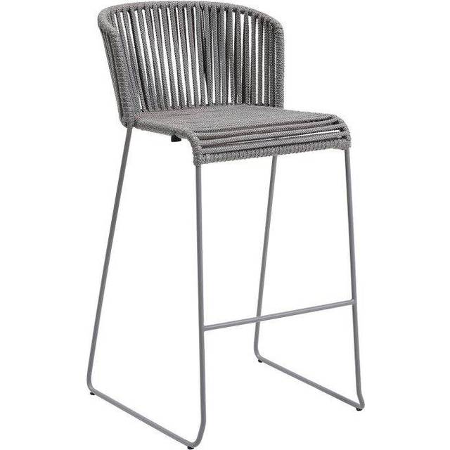 Cane-line Moments bar stool Grey