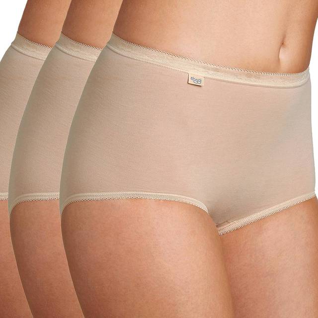 Sloggi Damtrosor (3-pack), Hud, 44