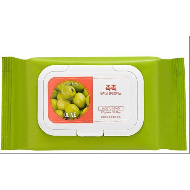 Holika Holika Daily Fresh Olive Cleansing Tissue 60pcs.
