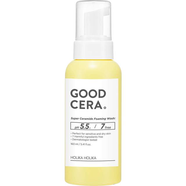 Holika Holika Good Cera Exfolierande rengöringsskum  med ceramider 160 ml