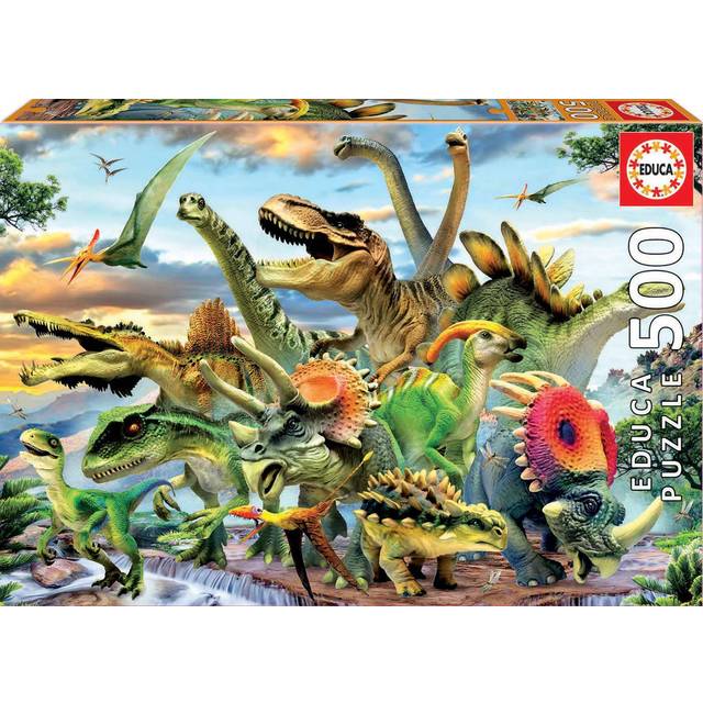 Pussel - Dinosaurier 500 Bitar