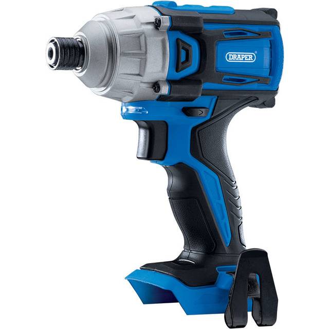 Draper D20 20V Brushless Impact Driver, 1/4" Hex., 180Nm (Sold Bare)