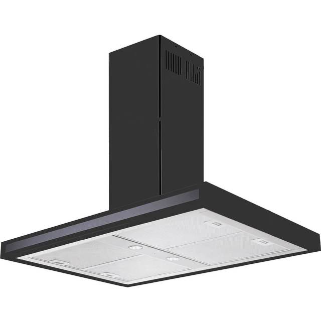 Silverline PE113-90SR Sort Frihängande Köksflaktar