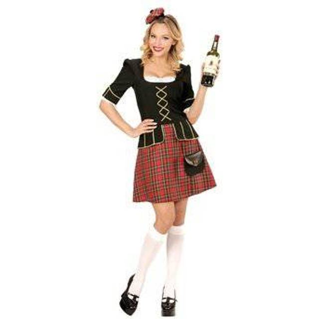 Large Ladies Scots Woman Costume -  ladies scotswoman costume scottish scotland lassie fancy dress