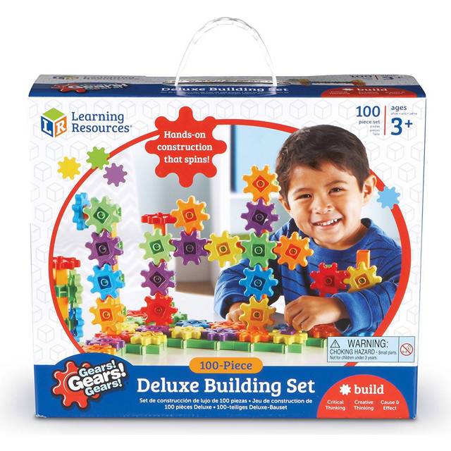 Gears! Gears! Gears! - 100-Piece Deluxe Pink Building Set