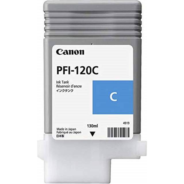 Canon - PFI-120 Cyan (C) - 130ml Ink Tank