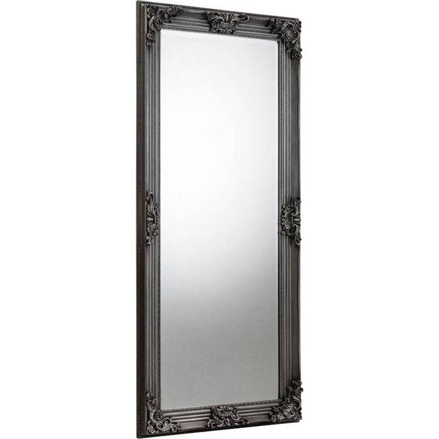 Julian Bowen Rococco Pewter Lean-To Mirror