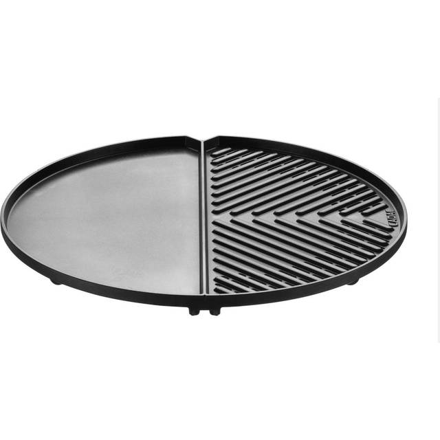 Cadac BBQ 2 Plancha 40 - Ceramic Half Ribbed & Flat Plate