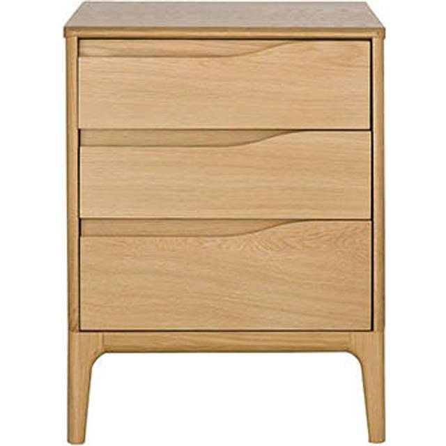 Ercol 3282 Rimini 3 Drawer Bedside Cabinet